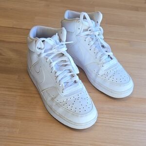 Nike White High-Top Sneakers